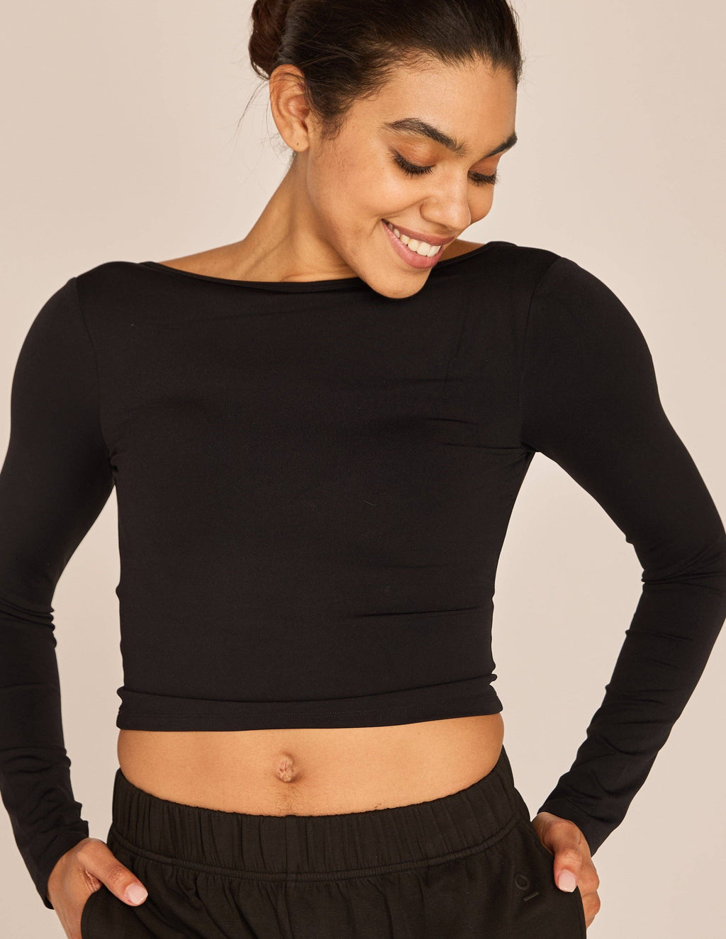 The Warm-Up Backless Longsleeve