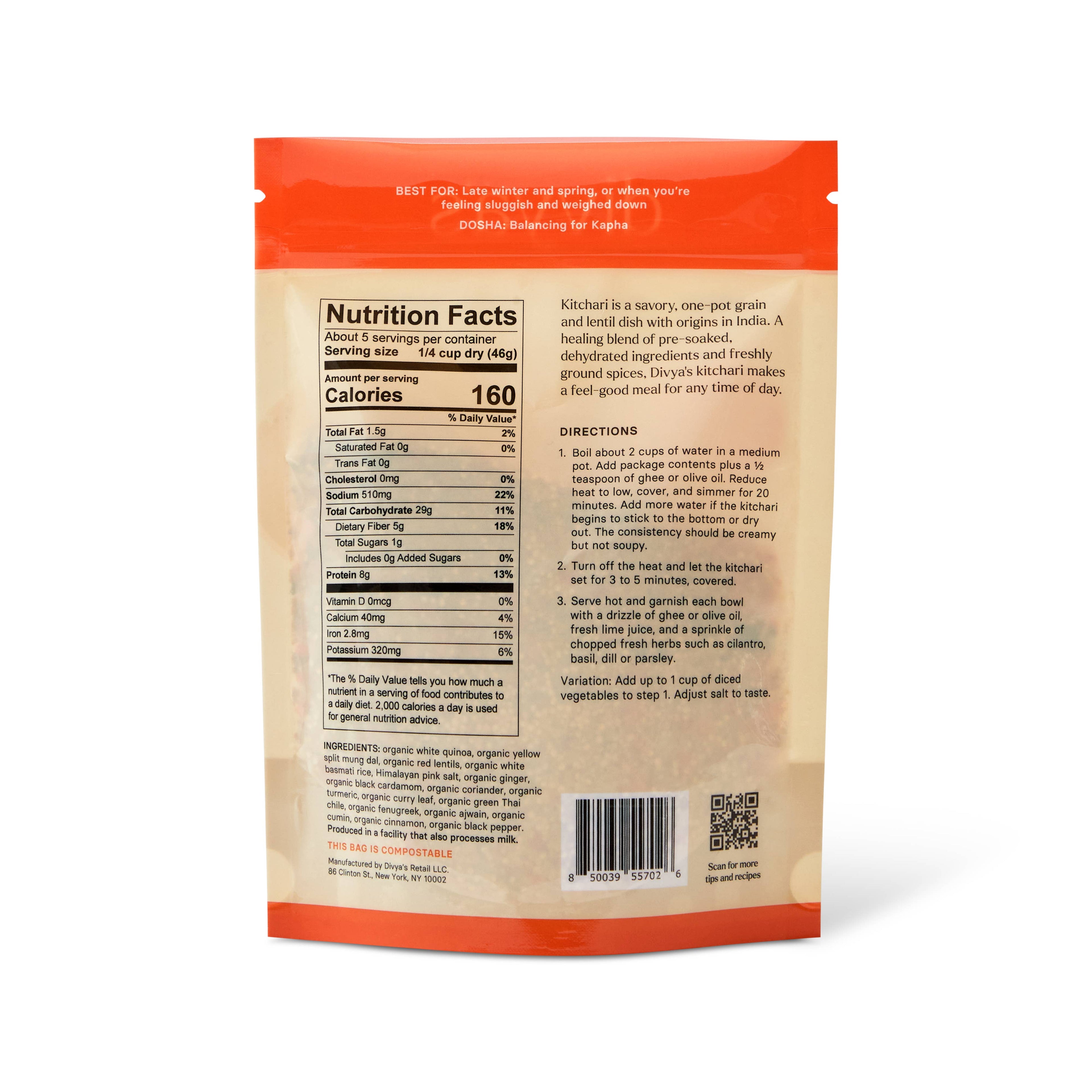 Bold Kitchari — Family Size