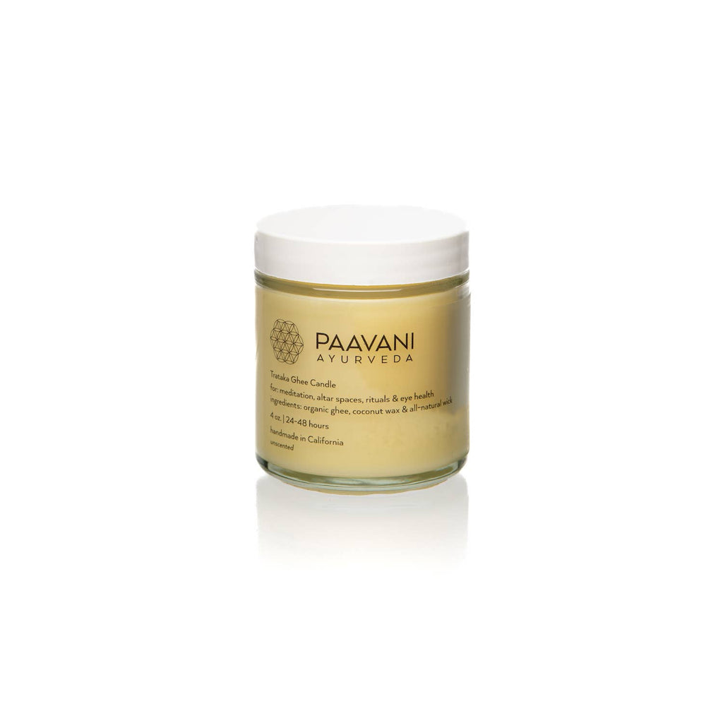 Trataka Ghee Candle – Ayurvedic Meditation for Focus & Eyes