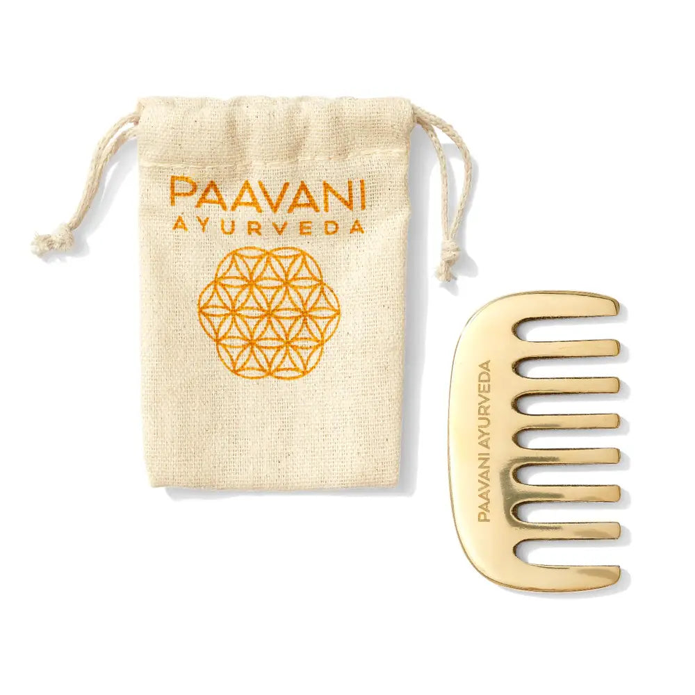 Kansa Comb | Ayurvedic Tool for Hair Growth & Scalp Health