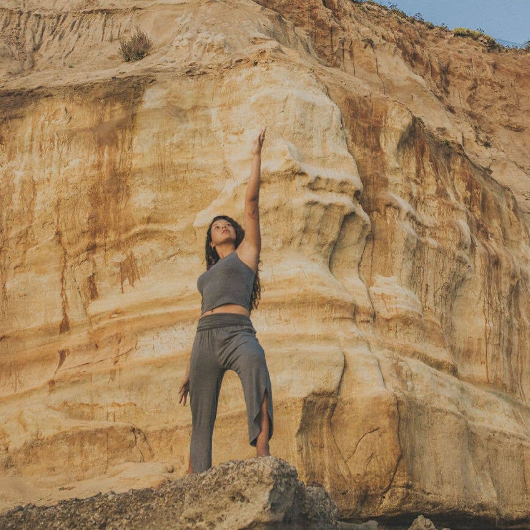 Bamboo Flow Pant ~ Heather