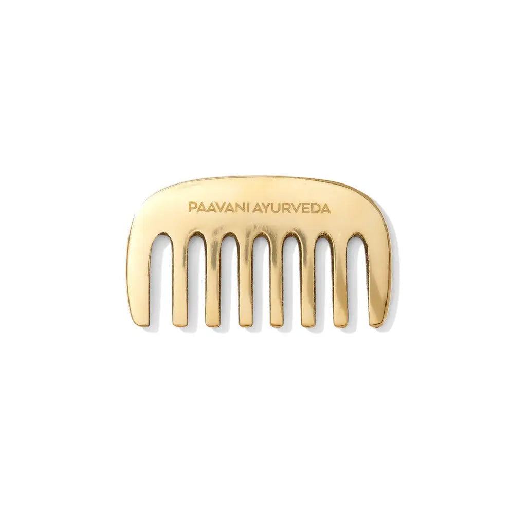 Kansa Comb | Ayurvedic Tool for Hair Growth & Scalp Health