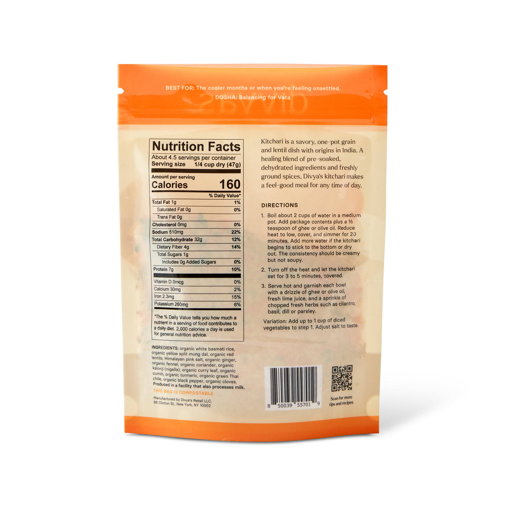 Warming Kitchari — Family Size