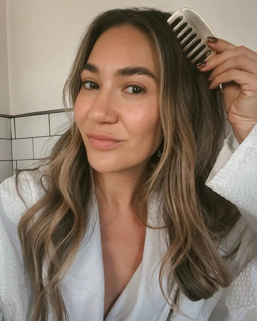 Kansa Comb | Ayurvedic Tool for Hair Growth & Scalp Health