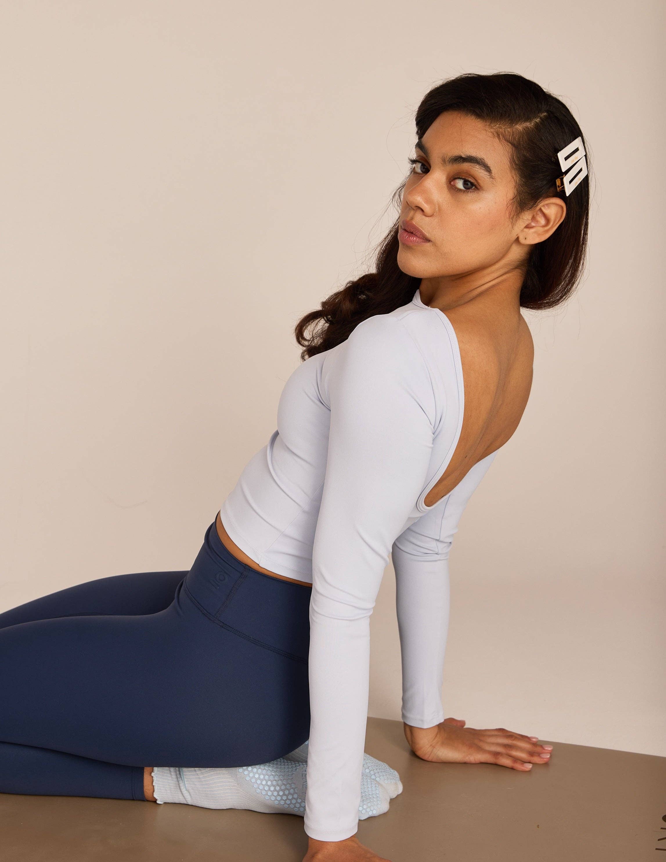 The Warm-Up Backless Longsleeve